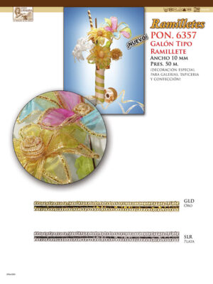 6357_Galón Tipo Ramillete
