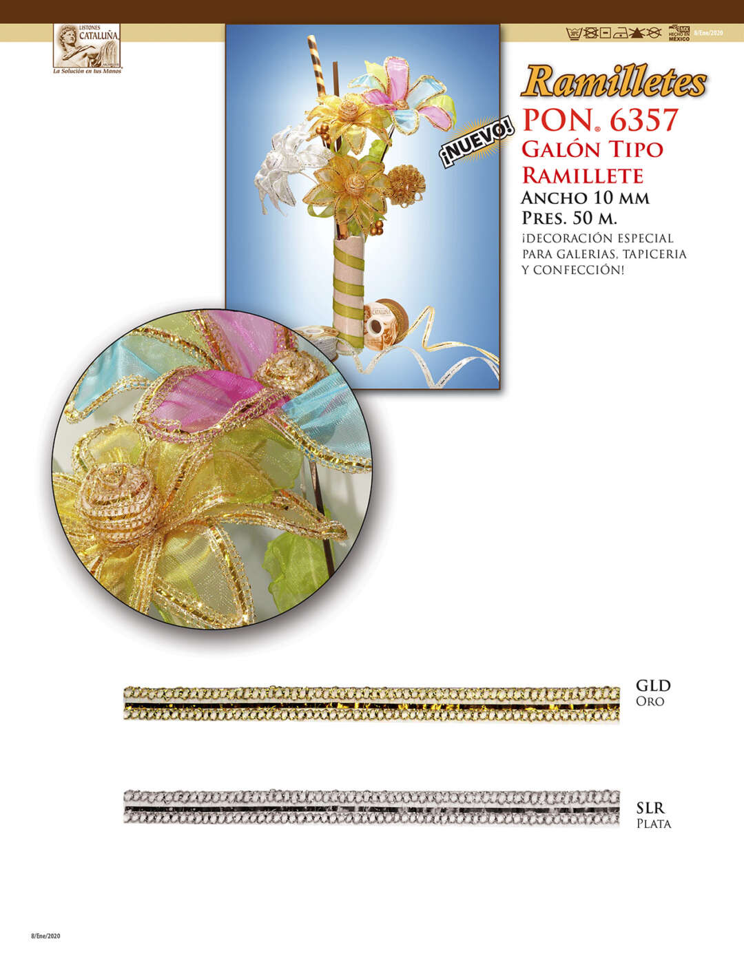 6357_Galón Tipo Ramillete